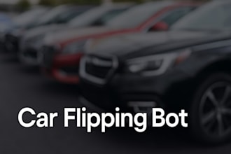 facebook car flipping bot,auto listing marketplace notification bot, track sales