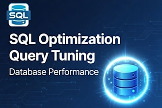 optimize sql queries and tune database for fast performance