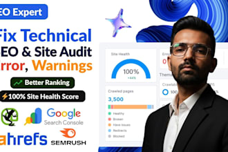 fix semrush ahref search console site audit errors for rank higher with report