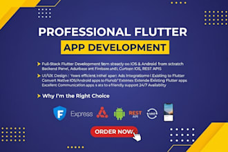 do mobile app development android ios app, building mobile app flutter developer