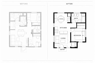 design an optimised house plan for small or narrow plots