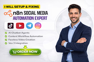 build n8n youtube automation, n8n ai video animation for tiktok, reels open claw