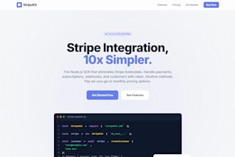 build a react landing page for your startup