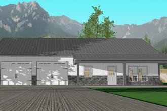 design barndominium plans, tiny house, cabin, cottage, village farmhouse
