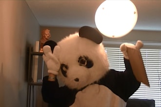 dance in my panda costume