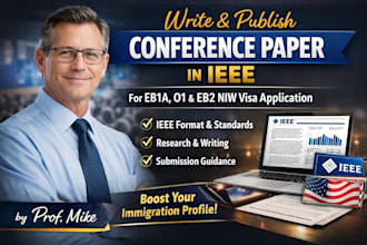 write publish conference paper in ieee for eb1a, o1, eb2 niw visa application
