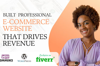 built  professional ecommerce website that drives revenue
