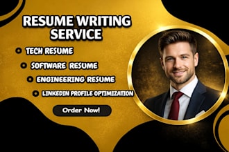 write your engineering or tech resume and cover letter