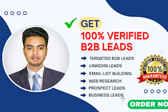 do b2b lead generation and build verified email lists