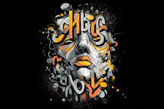 do high end typography for brand and apparel