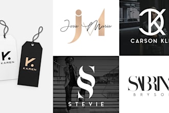 design a luxury fashion logo for your clothing brand