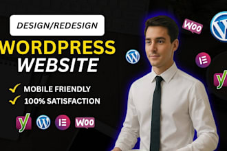 create professional wordpress business website