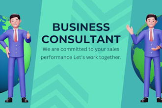 be an expert business consultant for the investors