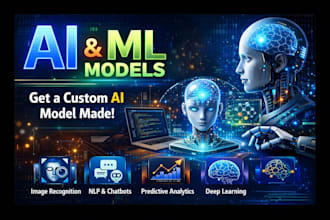 build custom machine learning and deep learning ai models