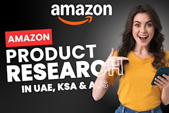 do amazon product research in ksa uae and aus