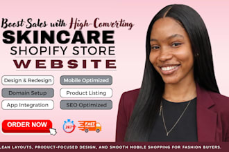 beauty website skincare website shopify store skincare shopify beauty store