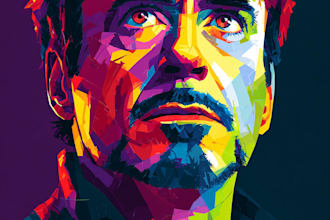 make awesome wpap pop art portrait