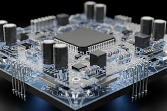 design pcb, schematic with altium designer, easyeda