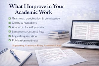 edit your academic paper, thesis or journal article