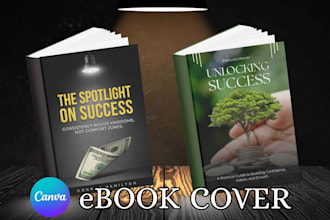 design a custom book cover for fiction, nonfiction, romance, fantasy and more