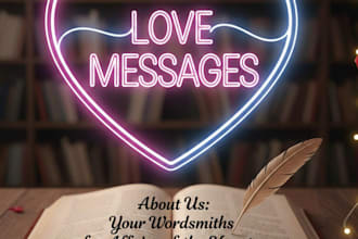 write heart touching love messages and romantic letters