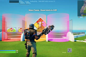 build 1v1 fortnite map, unreal engine, tycoon map, uefn map, zone war