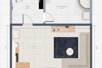 creer plans 2d 3d appartement maison sur mesure