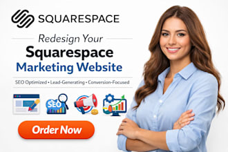 redesign marketing agency website seo optimization website business ads website