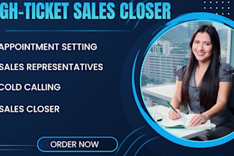 sales representative, salesperson, sales closing, online sales, high ticket