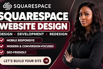 build squarespace website design, squarespace website development, sqaurespace