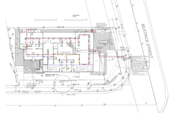 create fire sprinkler design for residential and commercial