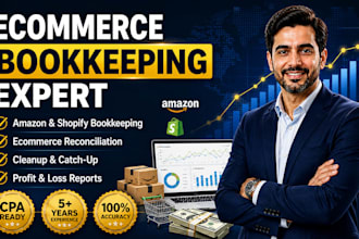 do ecommerce amazon shopify bookkeeping in quickbooks