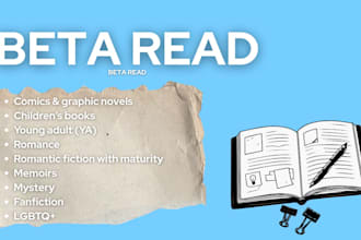 beta read your book in russian or english