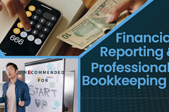 bookkeep, do catch up for new businesses, new entrepreneurs
