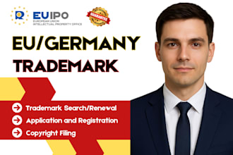 trademark search for US,germany, eu, uk, trademark registration, euipo trademark