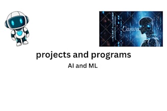 develop ai and machine learning projects in python