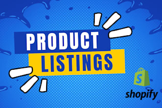 import product to shopify csv or manual listings