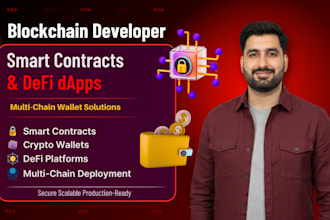 develop secure solidity smart contracts and defi dapps