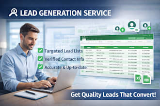 build verified leads and targeted contact lists for you