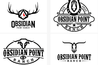 create creative professional ranch logo with fastest delivery