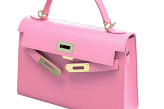 create realistic 3d bag, handbag and backpack product renders