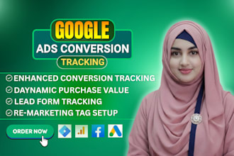 setup google ads conversion tracking, ga4,GTM and  ga4 ecommerce tracking