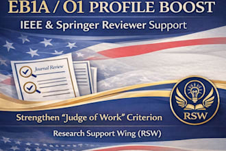 assist in ieee and springer reviewer nomination support