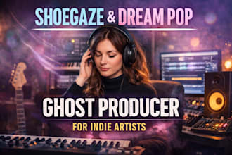 ghost produce a shoegaze or dream pop song, indie producer