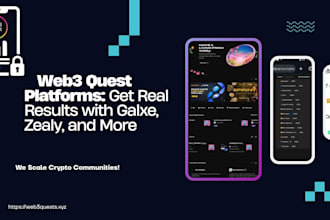 setup and manage web3 quest campaigns on zealy, galxe, taskon, questn
