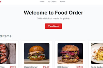building a modern restaurant ordering system with admin dashboard