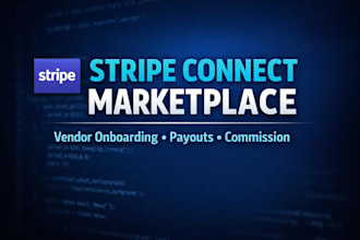 build your stripe connect marketplace with vendor onboarding