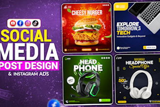 design engaging restaurant social media posts