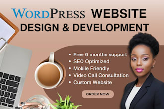 design a responsive and mobile friendly wordpress website