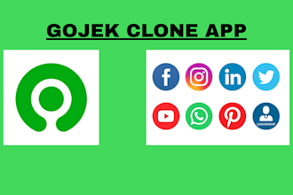 gojek app gojek clone gejek on demand app multi service app taxi booking app